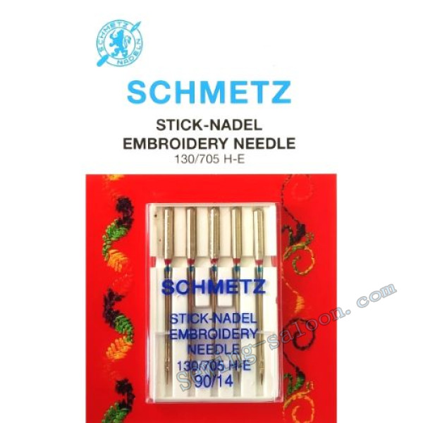 Иглы Schmetz вышивальные №90 